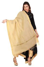 Dupatta For Women Colour Golden