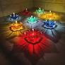 2In1 Led Plus Oil Water Sensor Operated Led Candles Home Decor Decoration?ets 12Pcs