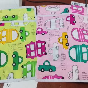 Pocket Bistar 10 6 Inch Set Of 2 Pink And Green Colour Printed