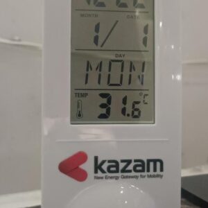 Kazam Smart Digital See Thru Table Clock