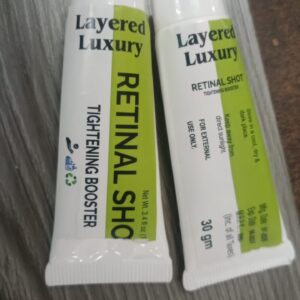 Layered Luxury Retinal Shot Tightening Booster 30 Gm Pack Of 2