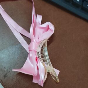 Ribbon Hair Claw Clip Or Bow Hair Clip