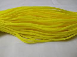 Nylon Knot Macrame Beading Braided Thread Cord Rope Yellow