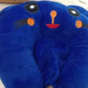 Blue Velvet Mustard Seed Pillow For Infant Baby