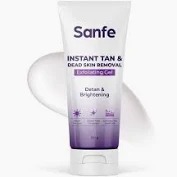 Sanfe Instant Tan And Dead Skin Removal Exfoliating Gel 100Gm