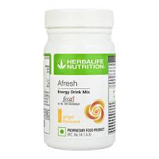 Herbalife Nutrition Afresh Ginger Flavour Energy Drink Mix 50Gm