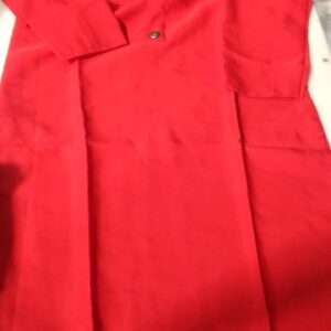 Red Colour Plain Kurta For Women Size S