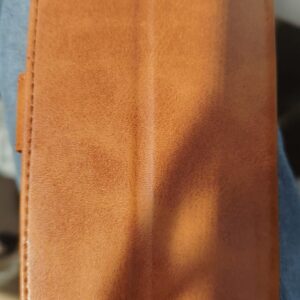 Redmi 9A Tan Colour Wallet Mobile Cover