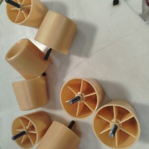 Beige Colour Plastic Sofa Leg Pack Of 8