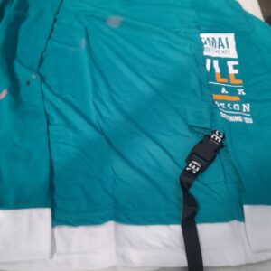 Teal Colour Full Sleeve T Shirt For Men Size M