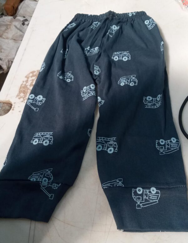 Kids Pajama Bottoms Dark Grey Size 2 To 3 Y