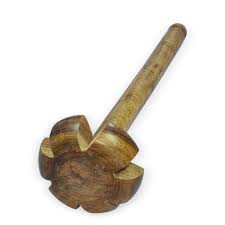 Wooden Hand Blender Madani For Lassi