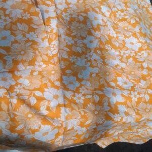 Womens Printed Short Kurta Size 38 Yellow