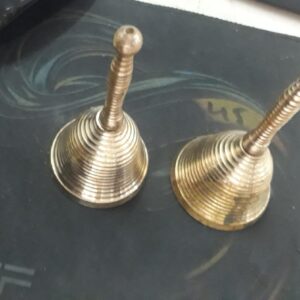 Pooja Ghanti Hand Bell 4 Inch Pack Of 2