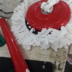 Genuine Quality Mop Stick With 1 Pcs Microfiber Refill Wet Dry Mop
