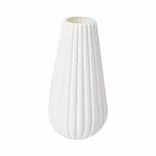 White Color Round Flower Pot