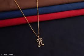 H Letter Name Alphabet Chain Pendant Necklace For Women