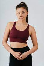 Maroon Color Girls Sports Bra Size M