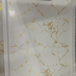 Light Pink Color Printed Tray Set Of 3