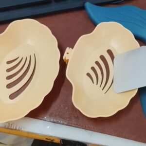 Mermaid Plastic Soap Stand For Bathroom 1Pc