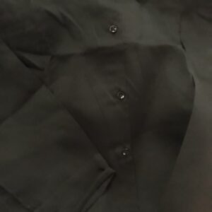 Women Formal Shirt Black Size Xxl