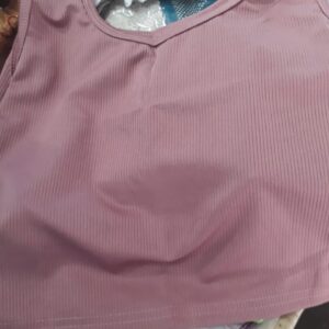 Girls Short Top For Light Pink Color Size S