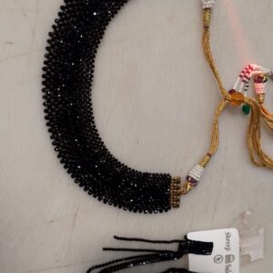 Black Pearl Neck Set For Women
