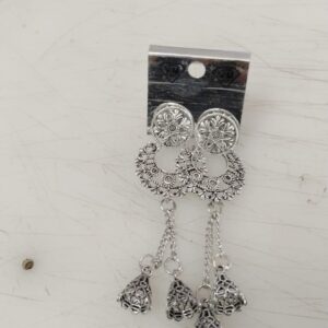 Silver Color Earing For Women