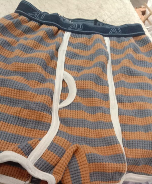 Multicolor Striped Underwear For Men Size M