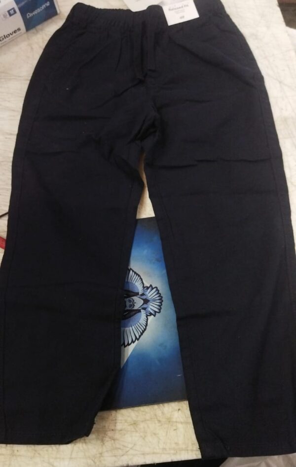 H And M Kids Boys Black Trouser Size 5 Y