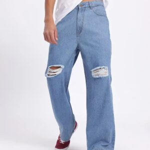 Shein Mens Light Blue Color Jeans Size 32