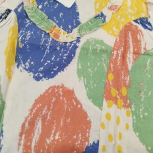 Hopscotch Artists Palette Puff Sleeve Dress Multicolour Size 2