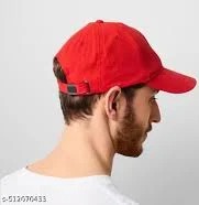 Red Color Hat Cap For Men