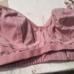 Womens Cotton Bra Pink Size 36