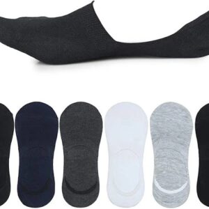 Creature Unisex Anti Slip Loafer Socks Multicolor Pack Of 6
