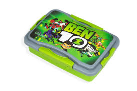 Green And Grey Color Ben Ten Print Kids Tiffin