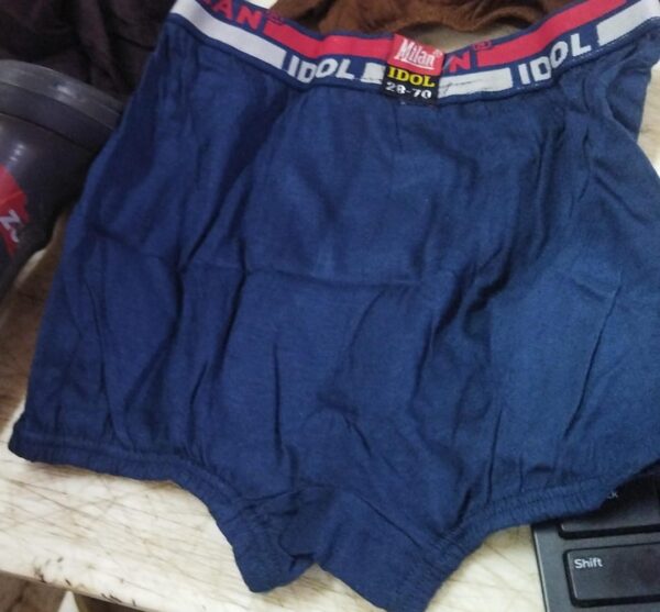 Peacock Green Color Mens Underwear Size S