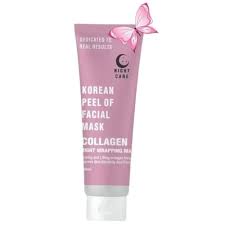Korean Peel Off Facial Mask Collagen Night Care 75Gm