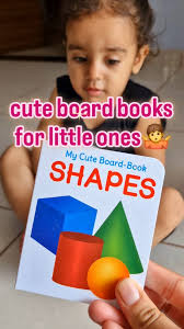 My Cute Board Book English Shapes