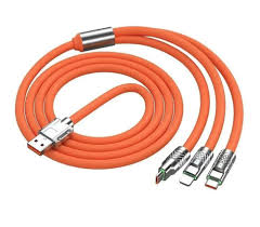3 In 1 Data Cable Orange