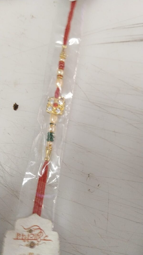 Red Color Rakhi For Unisex