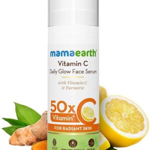 Mamaearth Daily Glow Face Serum With Vitamin C And Turmeric For Radiant Skin 30Ml