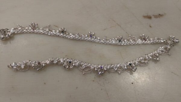 Silver Plated Payal For Women