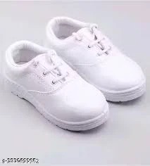 Kid Boy Shoes School White Colour Size 1