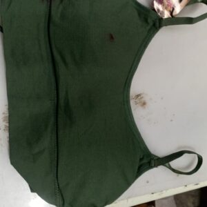Women Bra Green Colour Size M