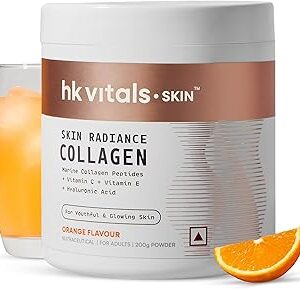 Hk Vitals Skin Radiance Marine Collagen Supplement Powder Orange 200G