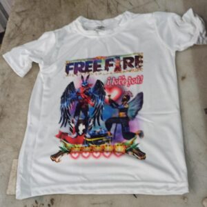 White Colour T Shirt For Kids Size 28