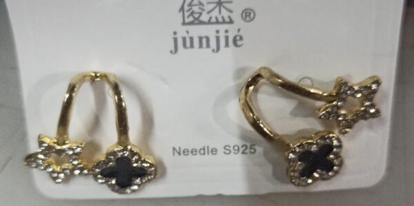 Gold Colour Earrings For Women