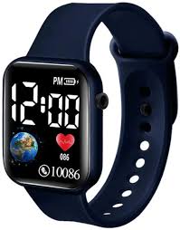 Blue Colour Led Watch For Men