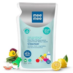 Mee Mee Multipurpose Baby Liquid Food Grade Cleanser Refill 1.2L